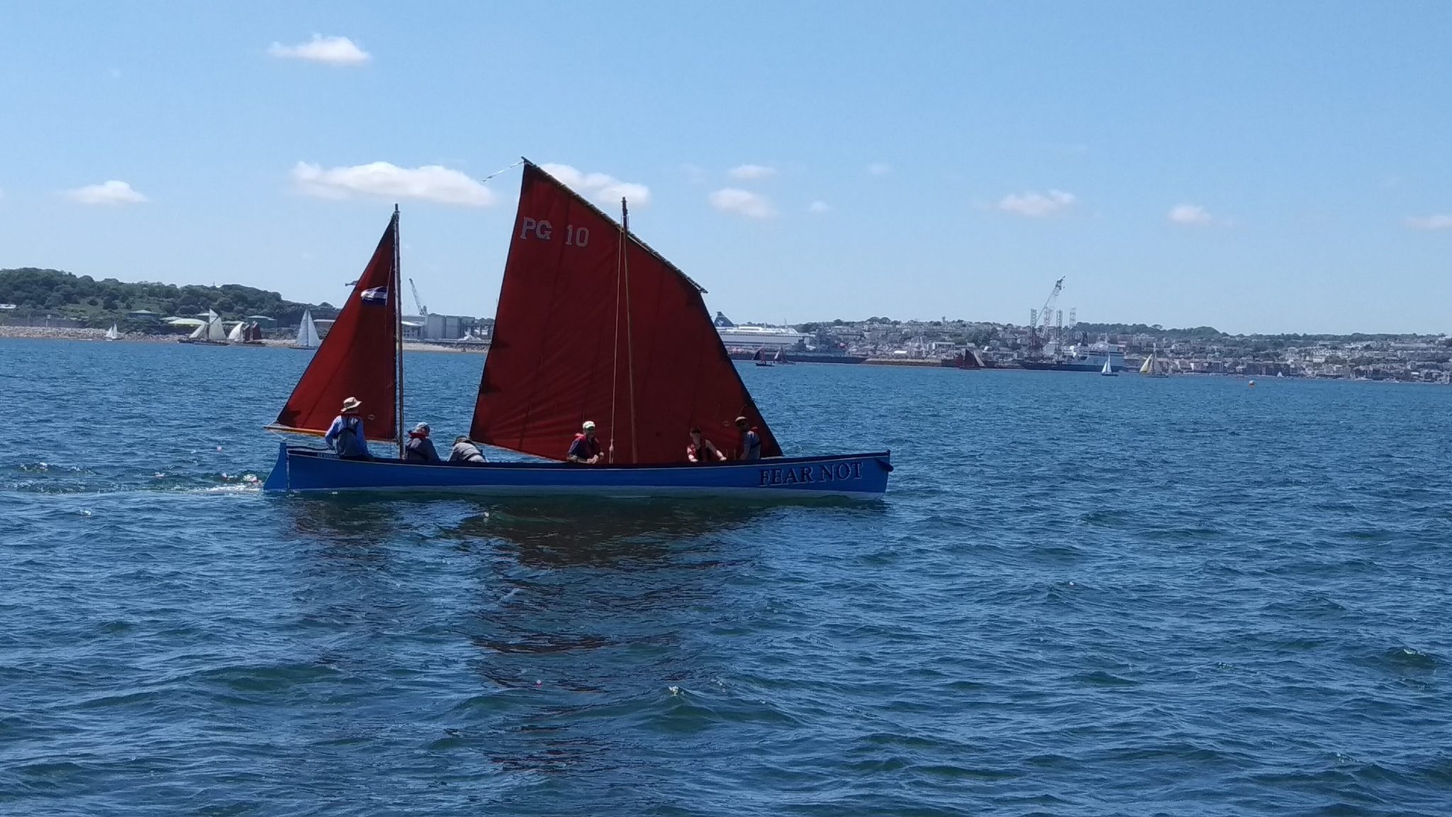 Gig Sailing Devoran Pilot Gig Club